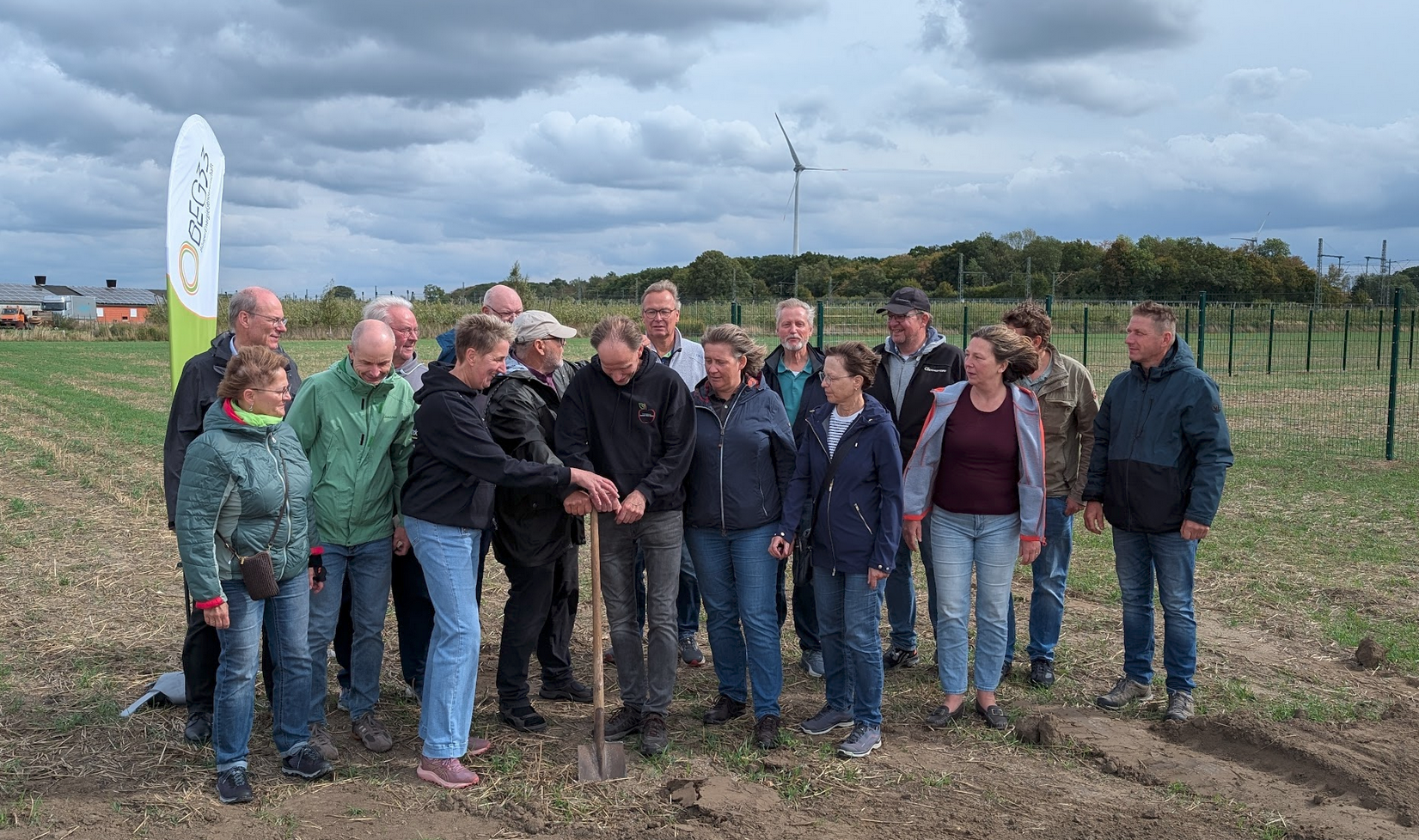Spatenstich für unseren Bürgersolarpark Möhler
